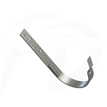 Hak dokrokwiowy BB stalowy ⌀ 150 firmy KROP kolor antracyt metaliczny